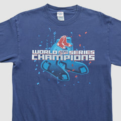 Boston Red Sox Delta 2007 Long Sleeve T-shirt Navy Vintage