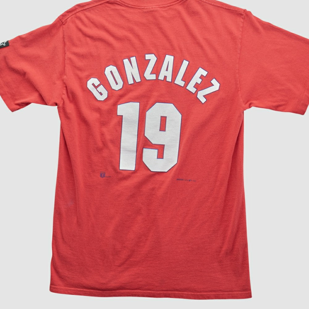 Texas Rangers Starter 1995 T-shirt Red Vintage