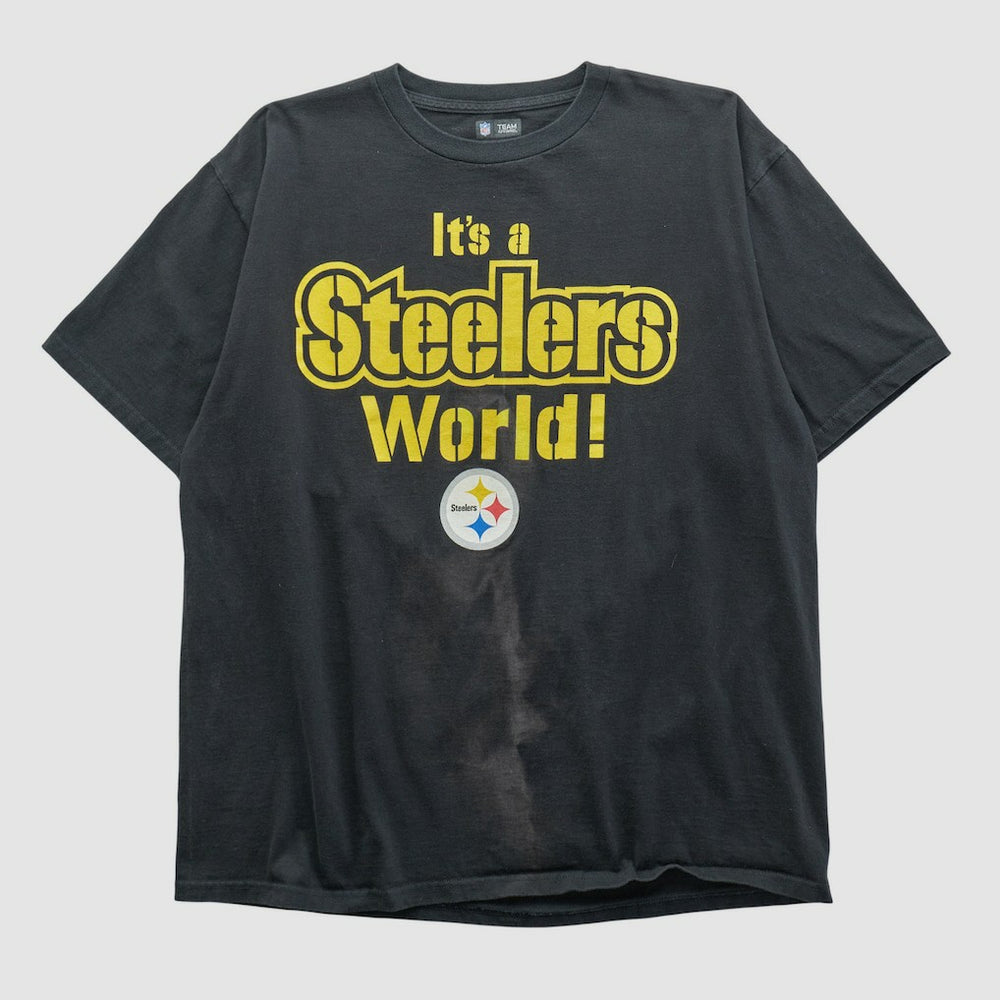 Pittsburgh Steelers NFL 2010s T-shirt - Black Vintage cheap