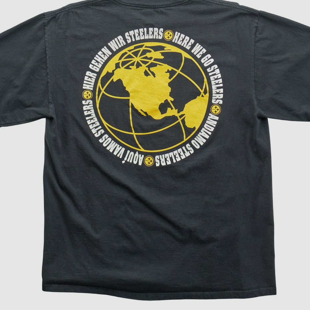 Pittsburgh Steelers NFL 2010s T-shirt - Black Vintage cheap