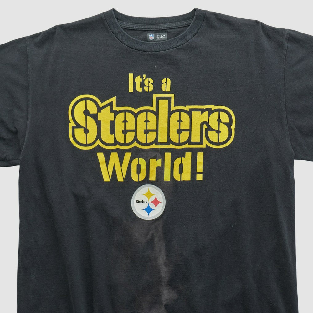 Pittsburgh Steelers NFL 2010s T-shirt - Black Vintage cheap