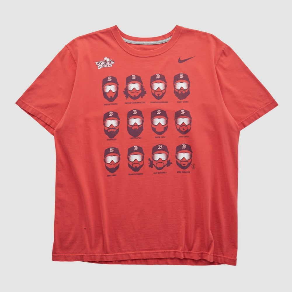 Boston Red Sox 2013 T-shirt Red Vintage