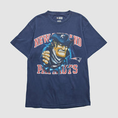 New England Patriots NFL 2010s T-shirt - Navy Vintage for sale