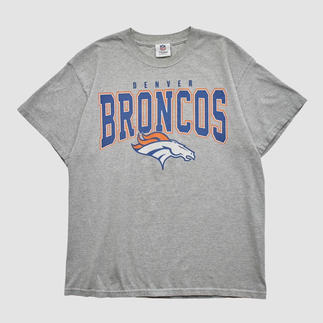 Denver Broncos NFL 2010s T-shirt - Heather Gray Vintage online