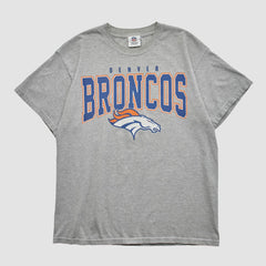 Denver Broncos NFL 2010s T-shirt - Heather Gray Vintage online