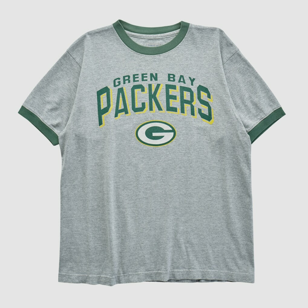 Green Bay Packers Reebok 2000s T-shirt - Heather Gray Vintage online
