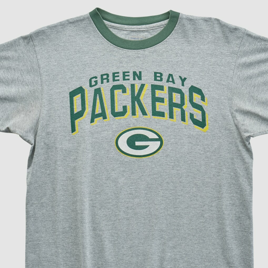 Green Bay Packers Reebok 2000s T-shirt - Heather Gray Vintage online