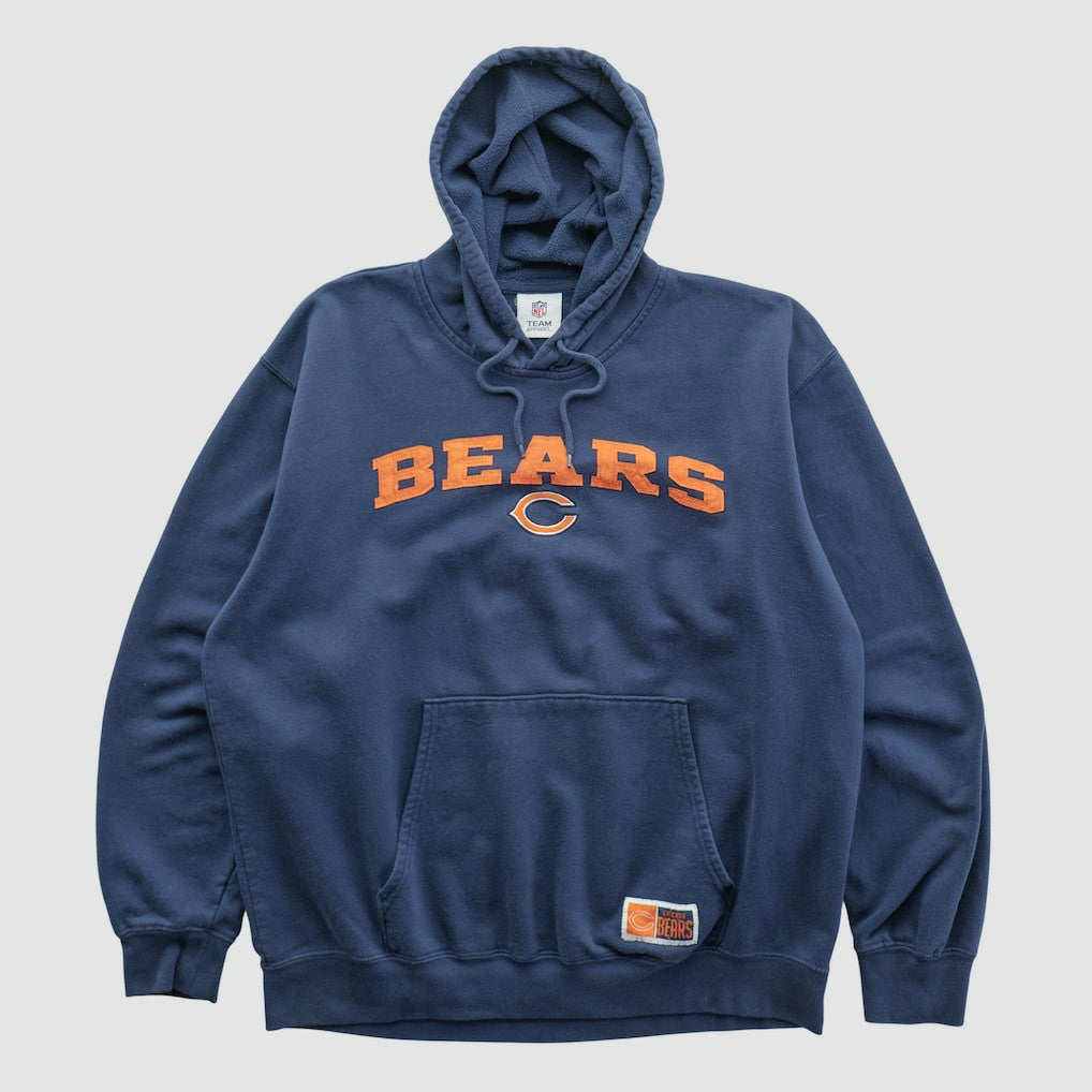 Chicago Bears NFL 2010s Hooded Pullover Sweatshirt - Navy Vintage cheap