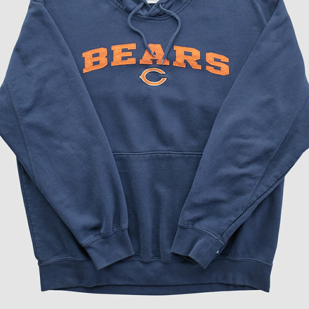 Chicago Bears NFL 2010s Hooded Pullover Sweatshirt - Navy Vintage cheap