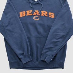 Chicago Bears NFL 2010s Hooded Pullover Sweatshirt - Navy Vintage cheap