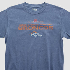 Denver Broncos NFL 2010s T-shirt - Blue Vintage discount