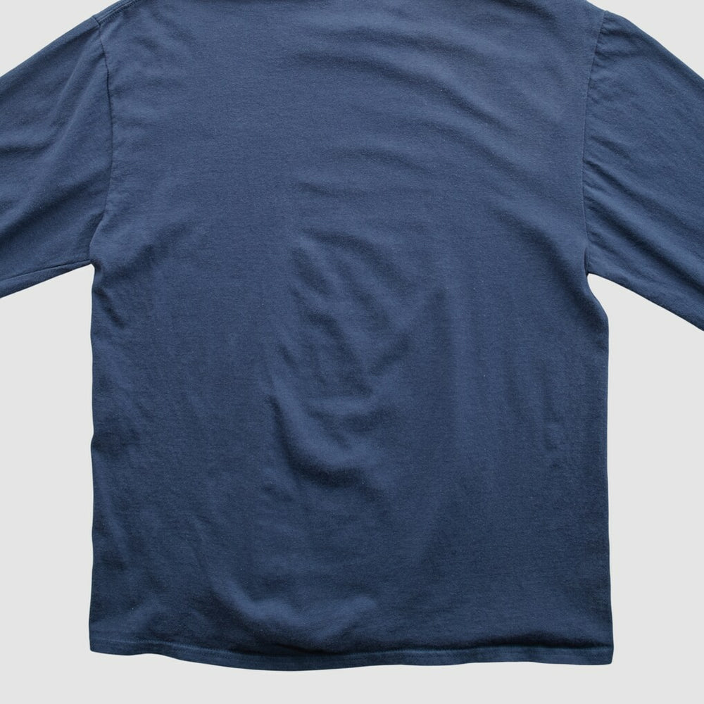 New England Patriots NFL 2010s Long Sleeve T-shirt - Navy Vintage cheap