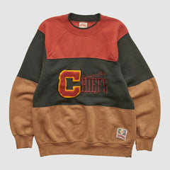 Kansas City Chiefs Nutmeg Mills 90s Pullover Sweatshirt - Clay Vintage on sale