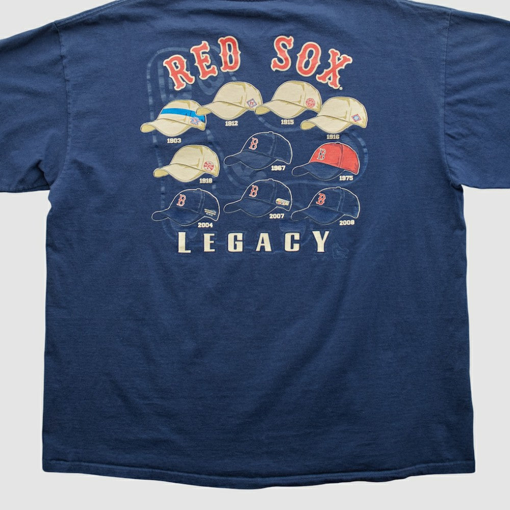 Boston Red Sox Majestic 2000s T-shirt Navy Vintage