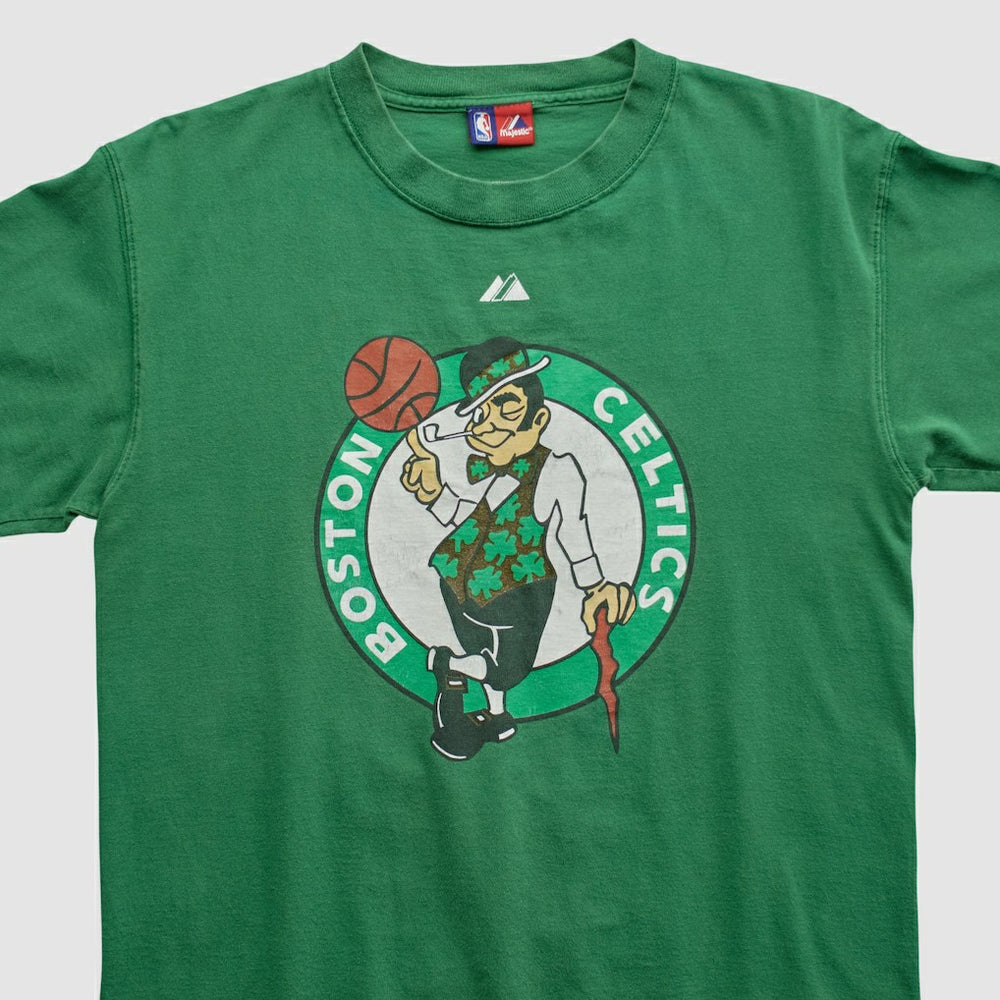 Boston Celtics Majestic 2000s T-shirt - Green Vintage cheap
