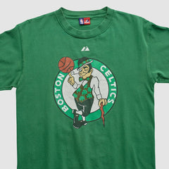 Boston Celtics Majestic 2000s T-shirt - Green Vintage cheap