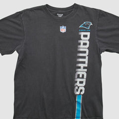 Carolina Panthers Reebok 2000s T-shirt - Black Vintage for sale