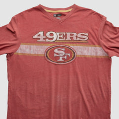 San Francisco 49ers NFL 2010s Long Sleeve T-shirt - Red Vintage cheap