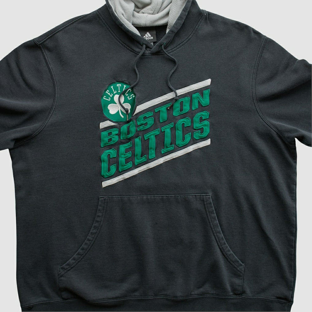 Boston Celtics 2010s Hooded Pullover Sweatshirt - Black Vintage online