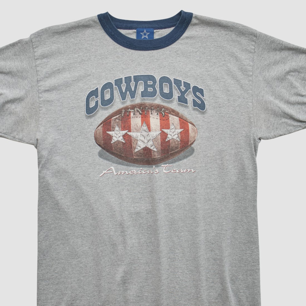 Dallas Cowboys Cowboys Authentic Apparel 2000s T-shirt - Heather Gray Vintage outlet
