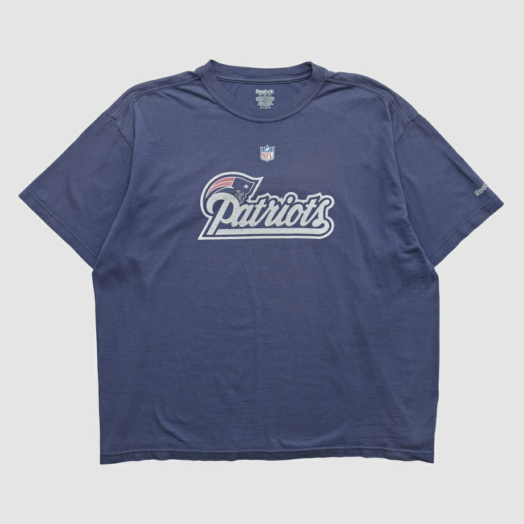 New England Patriots Reebok 2000s T-shirt - Navy Vintage outlet