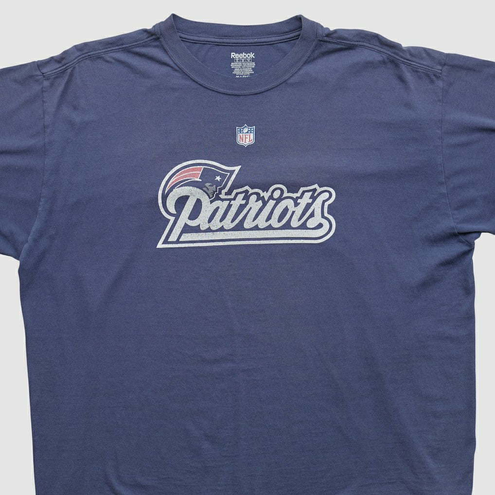 New England Patriots Reebok 2000s T-shirt - Navy Vintage outlet