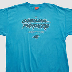 Carolina Panthers NFL 2000s T-shirt - Blue Vintage for sale