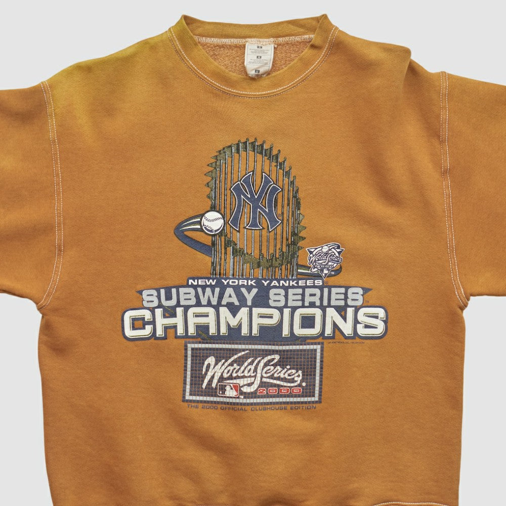 New York Yankees 2000 Pullover Sweatshirt Clay Vintage