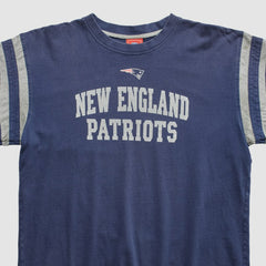 New England Patriots NFL 2000s Long Sleeve T-shirt - Navy Vintage online