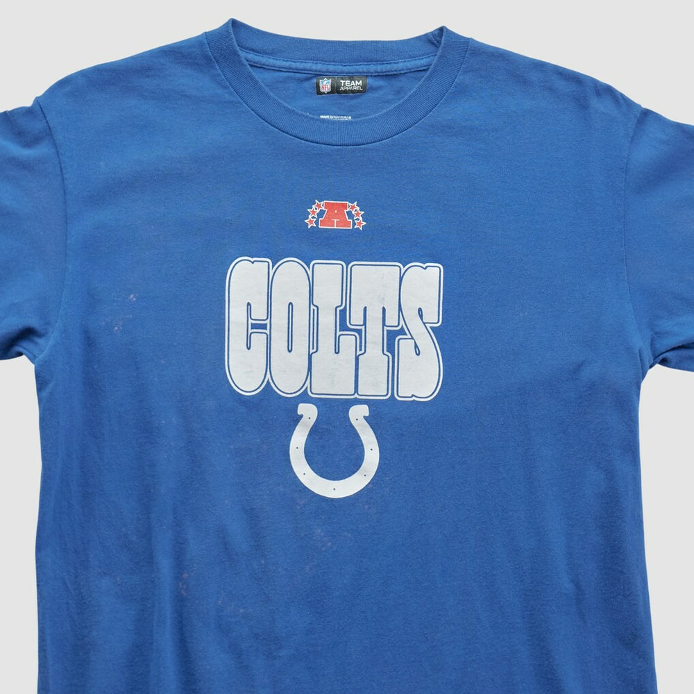 Indianapolis Colts NFL 2010s Long Sleeve T-shirt - Blue Vintage sale