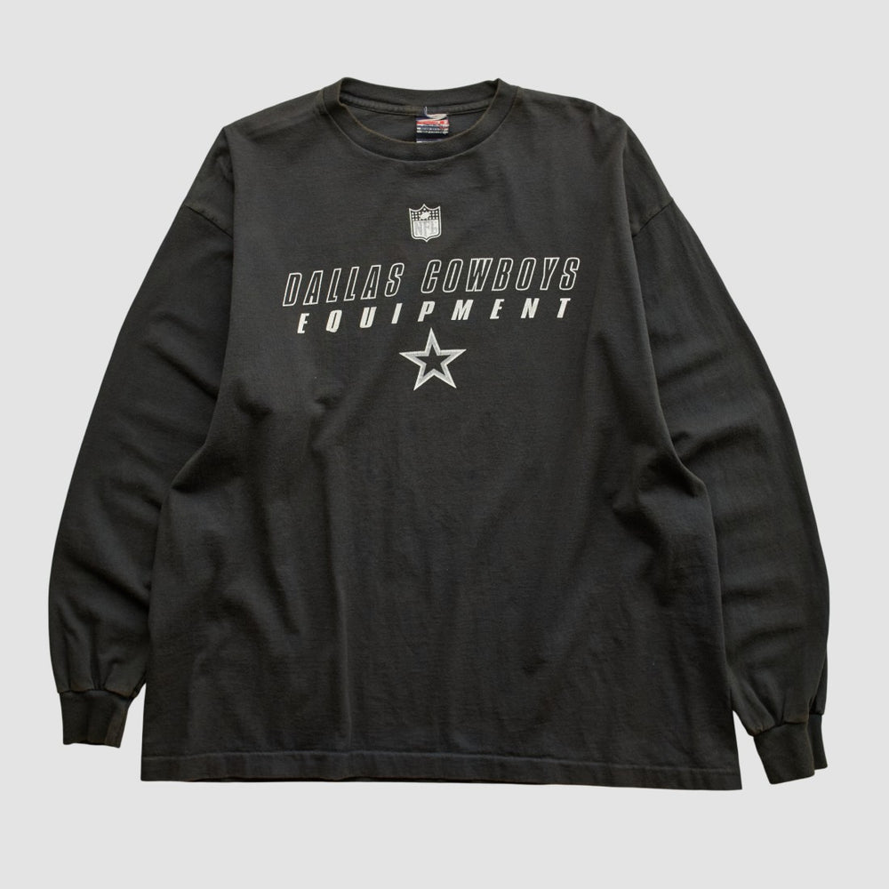 Dallas Cowboys 2000s Long Sleeve T-shirt - Black Vintage sale