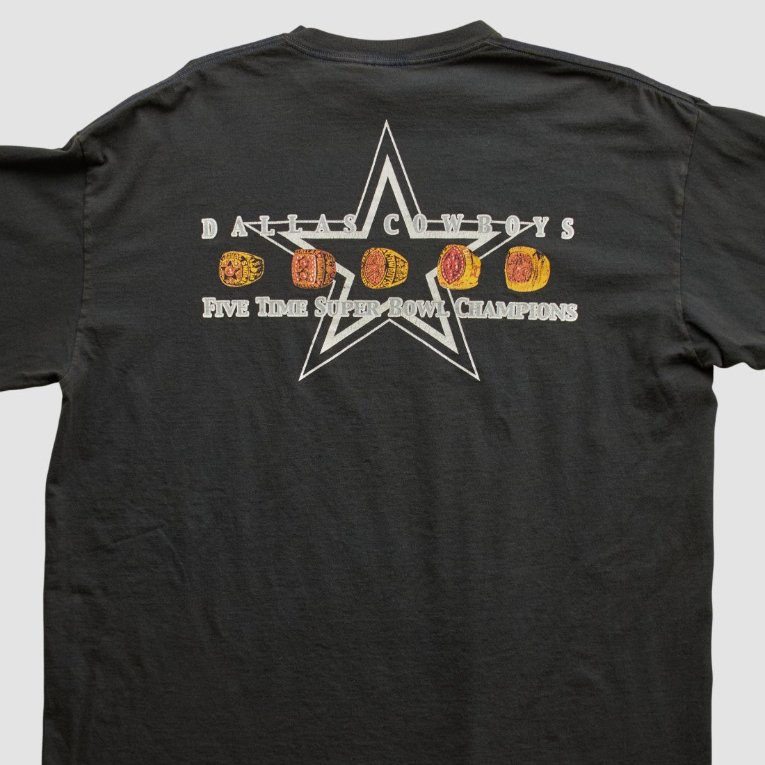 Dallas Cowboys 2000s Long Sleeve T-shirt - Black Vintage sale