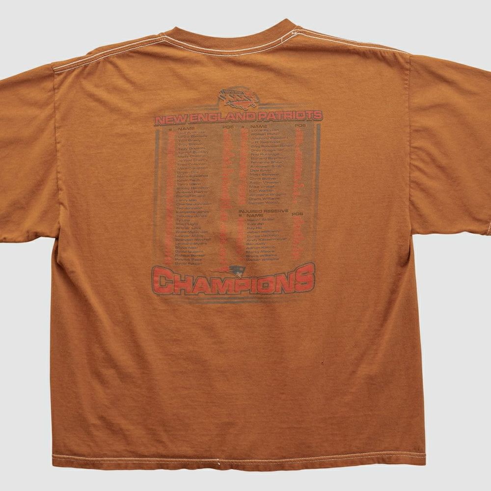 Super Bowl XXXVI Gildan 2002 T-shirt - Clay Vintage sale