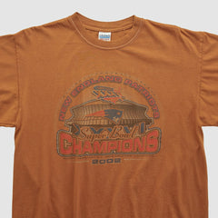 Super Bowl XXXVI Gildan 2002 T-shirt - Clay Vintage sale