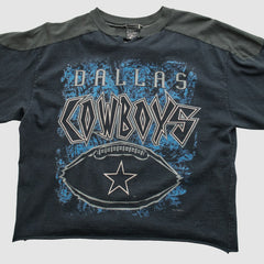 Dallas Cowboys Front Row 1995 T-shirt - Black Vintage for sale