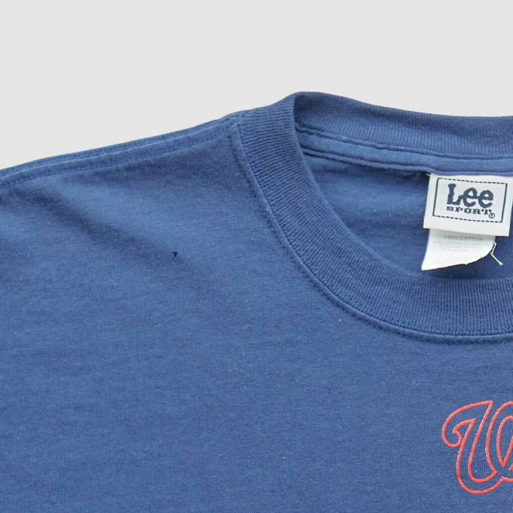 Washington Nationals Lee Apparel 2000s T-shirt Navy Vintage