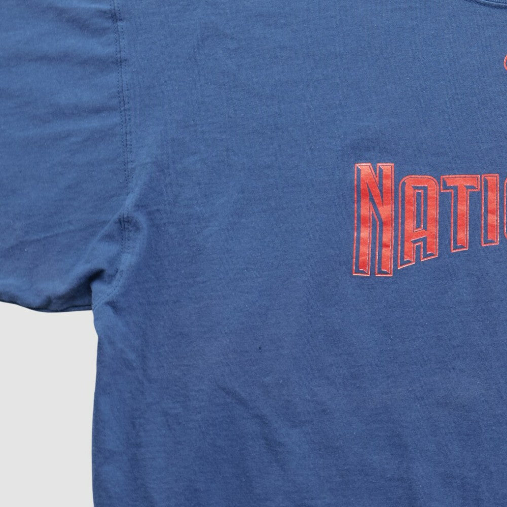 Washington Nationals Lee Apparel 2000s T-shirt Navy Vintage
