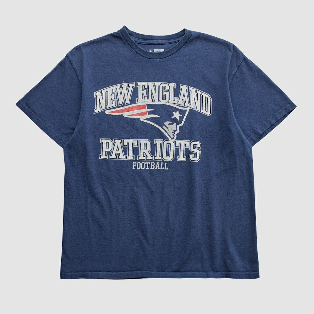 New England Patriots NFL 2000s T-shirt - Navy Vintage outlet