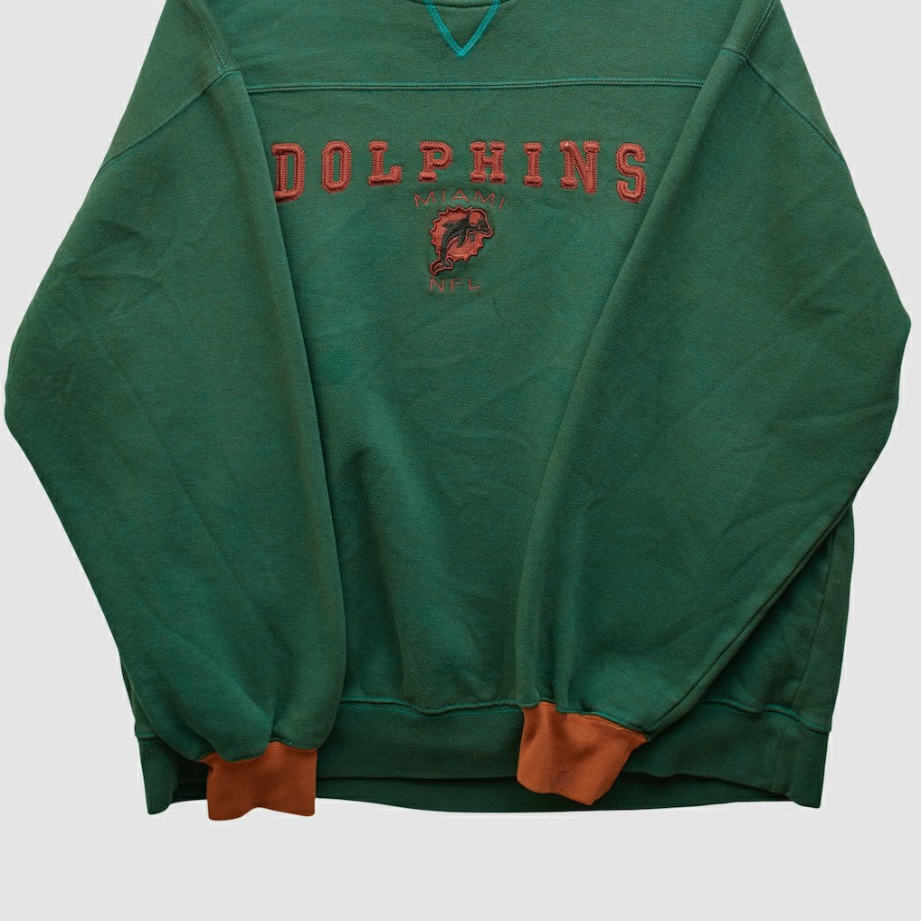 Miami Dolphins NFL 2000s Pullover Sweatshirt - Teal Vintage online