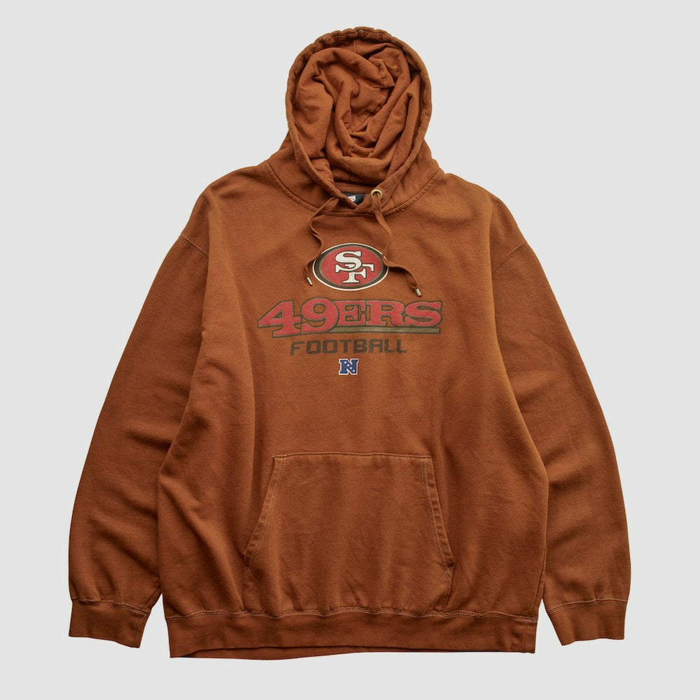 San Francisco 49ers NFL 2010s Hooded Pullover Sweatshirt - Clay Vintage online
