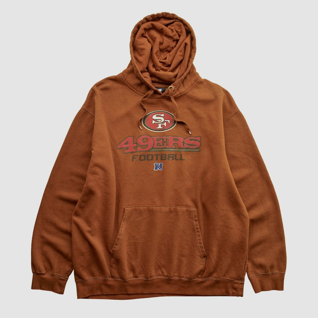 San Francisco 49ers NFL 2010s Hooded Pullover Sweatshirt - Clay Vintage online