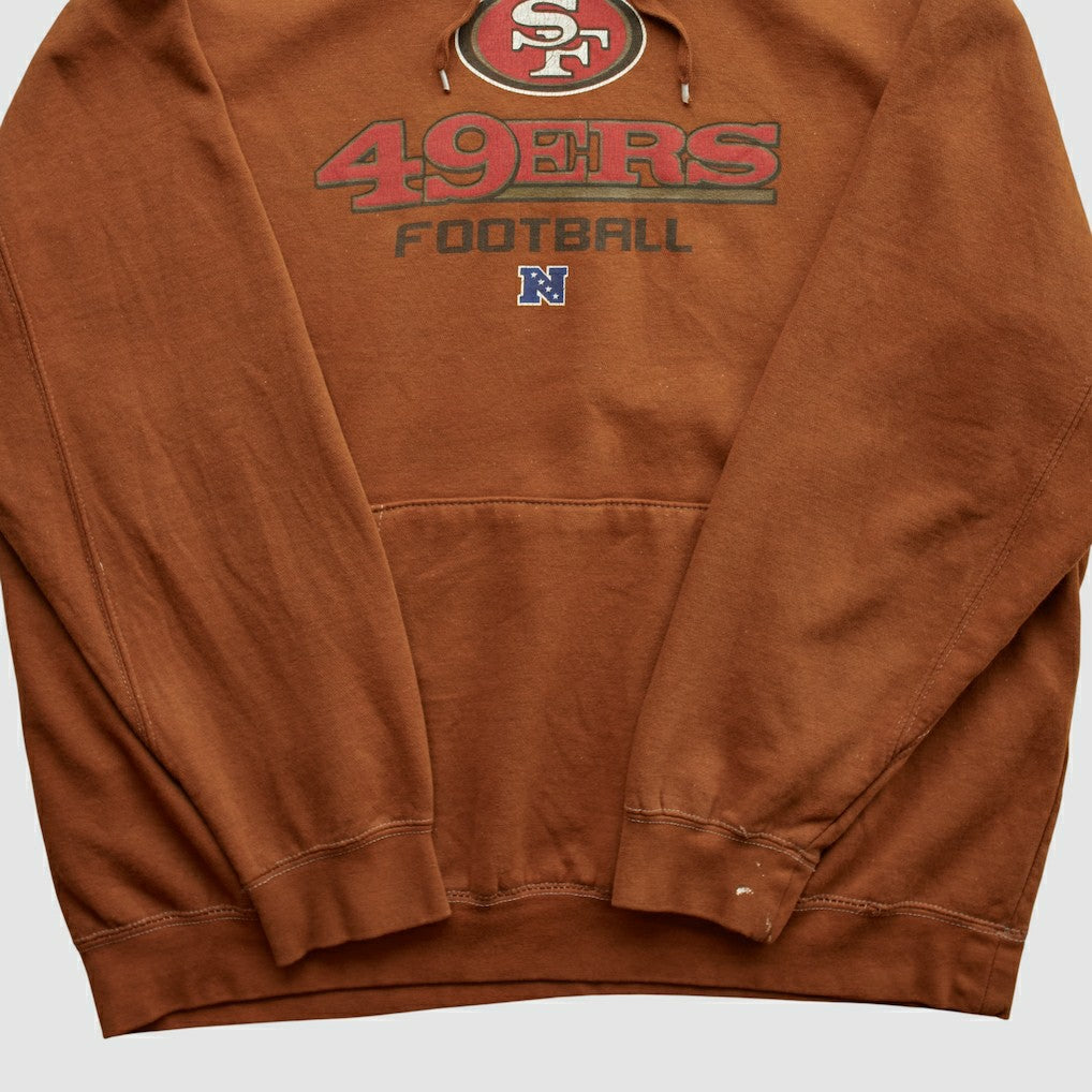San Francisco 49ers NFL 2010s Hooded Pullover Sweatshirt - Clay Vintage online