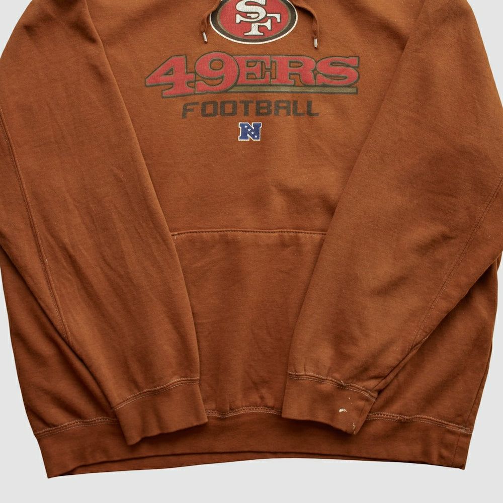 San Francisco 49ers NFL 2010s Hooded Pullover Sweatshirt - Clay Vintage online
