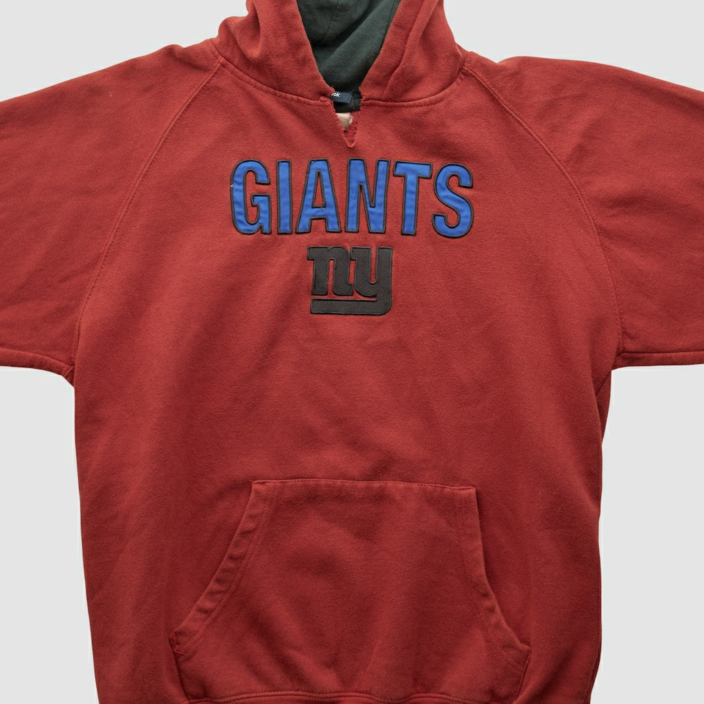 New York Giants Reebok 2000s Hooded Pullover Sweatshirt - Red Vintage on sale