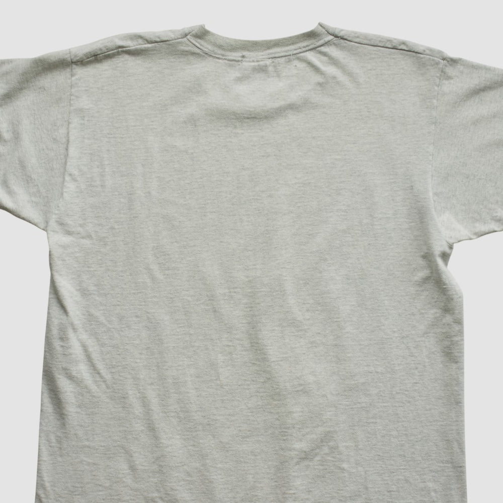 Super Bowl XXXIII Fruit of The Loom 1998 T-shirt - Heather Gray Vintage for sale