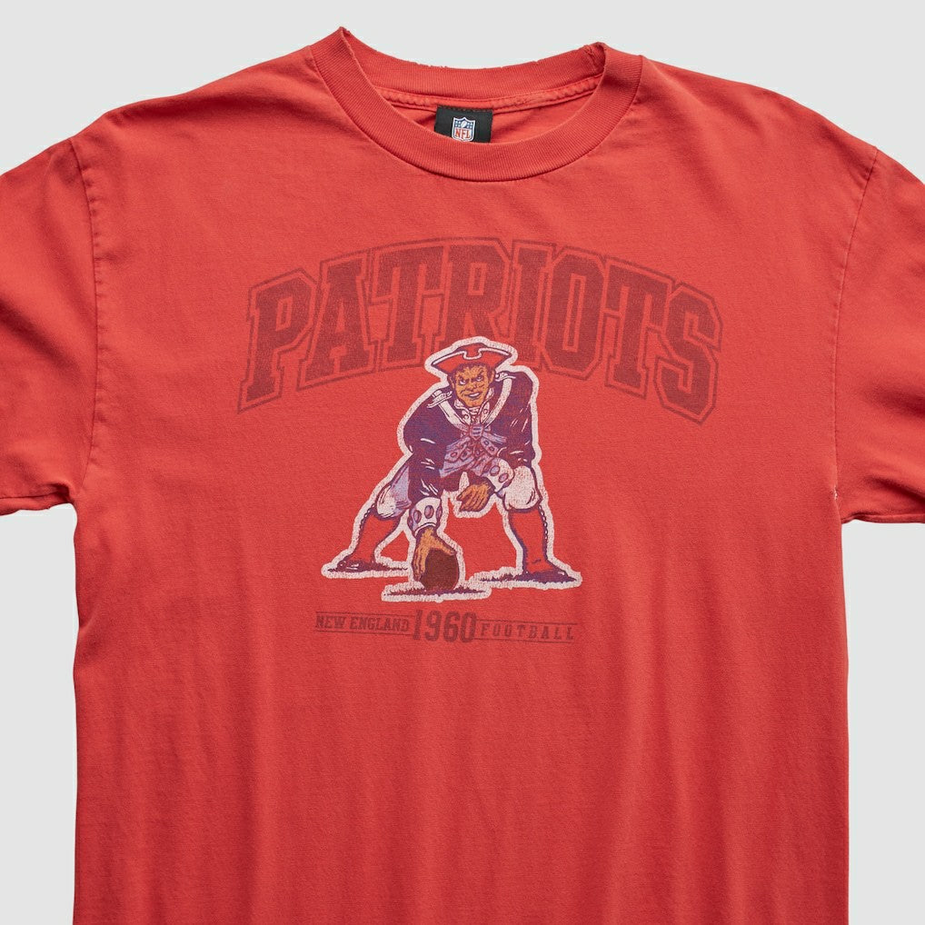 New England Patriots NFL 2010s Long Sleeve T-shirt - Red Vintage discount