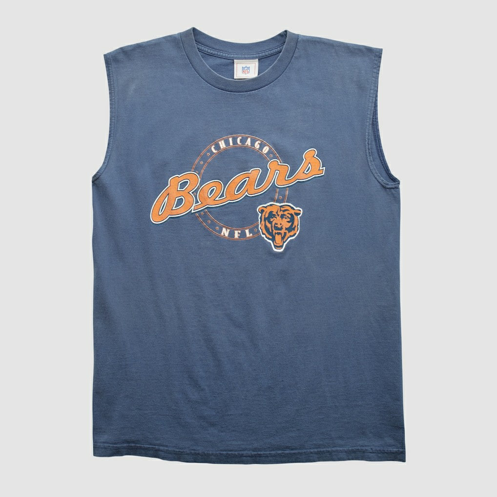 Chicago Bears NFL 2000s Tank - Navy Vintage for sale