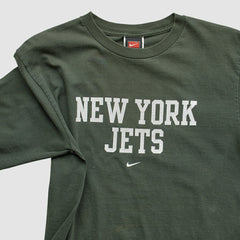 New York Jets 2000s Long Sleeve T-shirt - Green Vintage discount