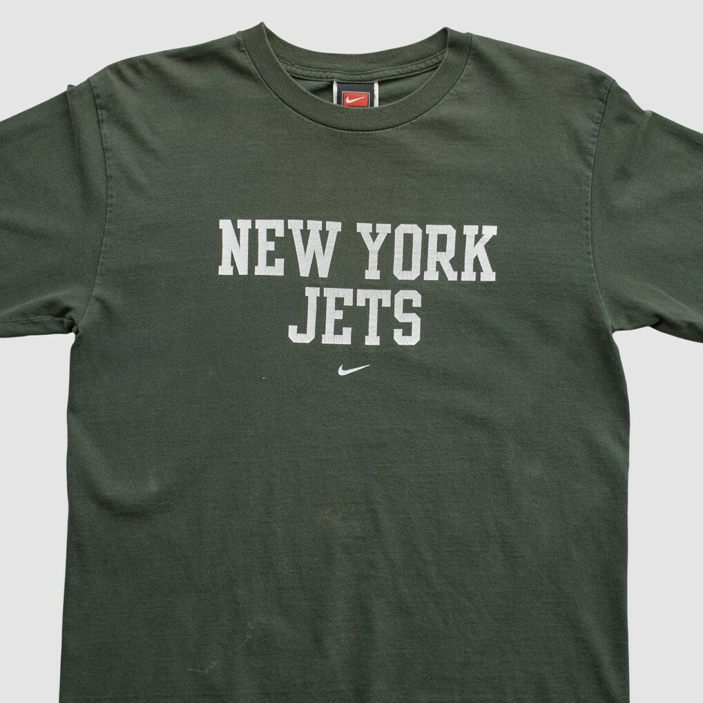New York Jets 2000s Long Sleeve T-shirt - Green Vintage discount