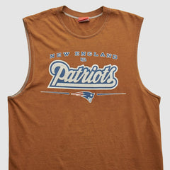 New England Patriots NFL 2000s Tank - Clay Vintage sale